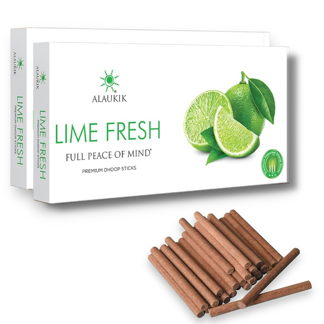 Incienso ALAUKIK Premium | Dhoop Sticks 100 g | Coleccion Dhoop | Porta Incienso Incluido