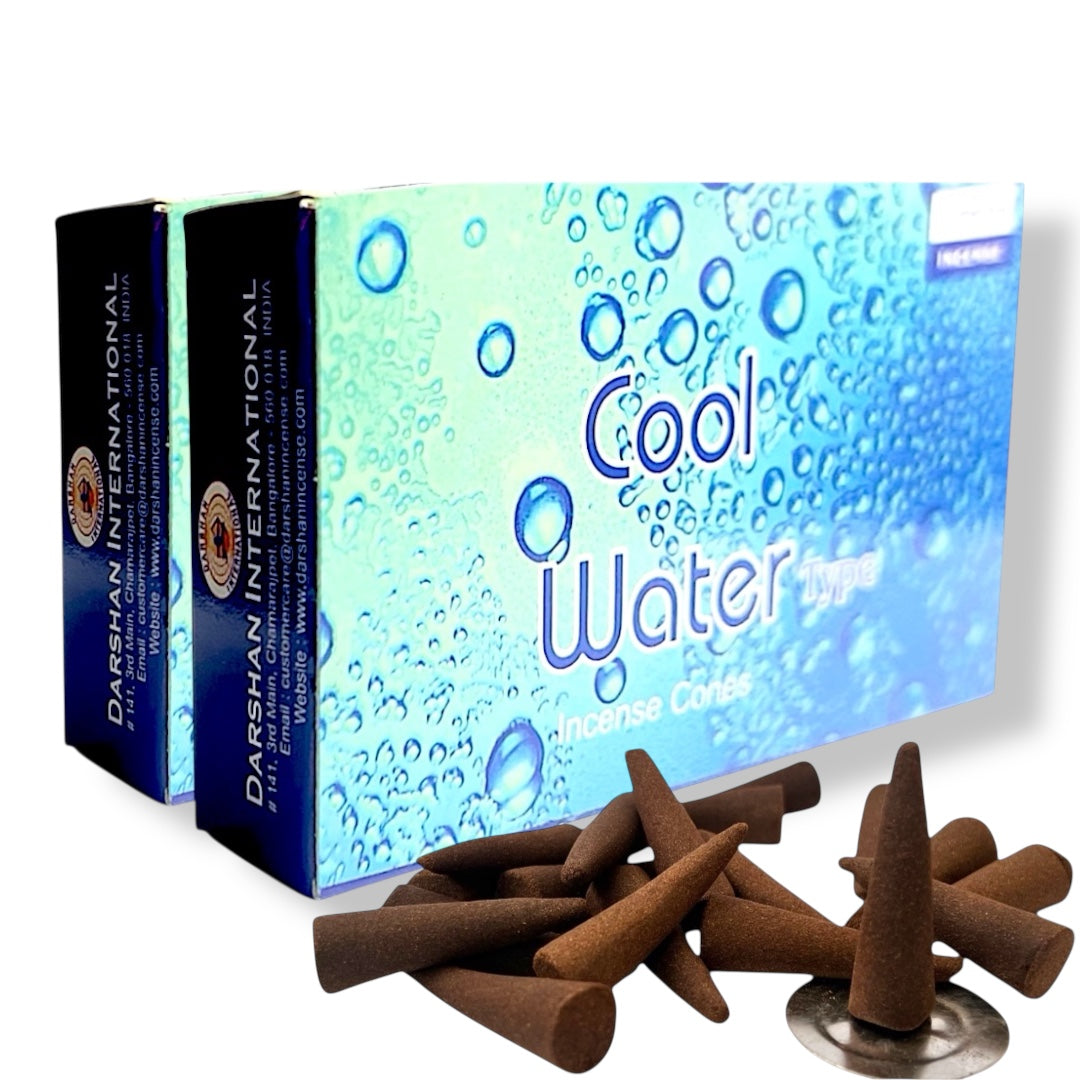 Incienso Conos DARSHAN | Flujo Normal 40 pz | Distintos Aromas Hechos a Mano en la India |