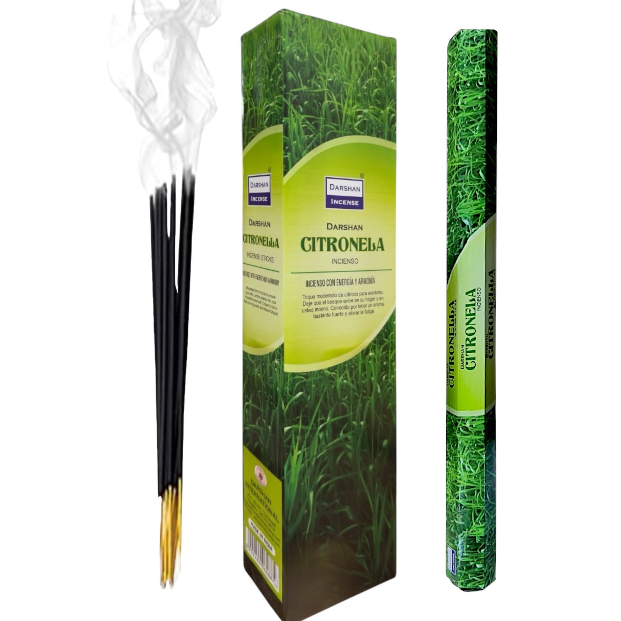 Incienso DARSHAN Jumbo | Varitas XL 16" | Portaincienso Incluido