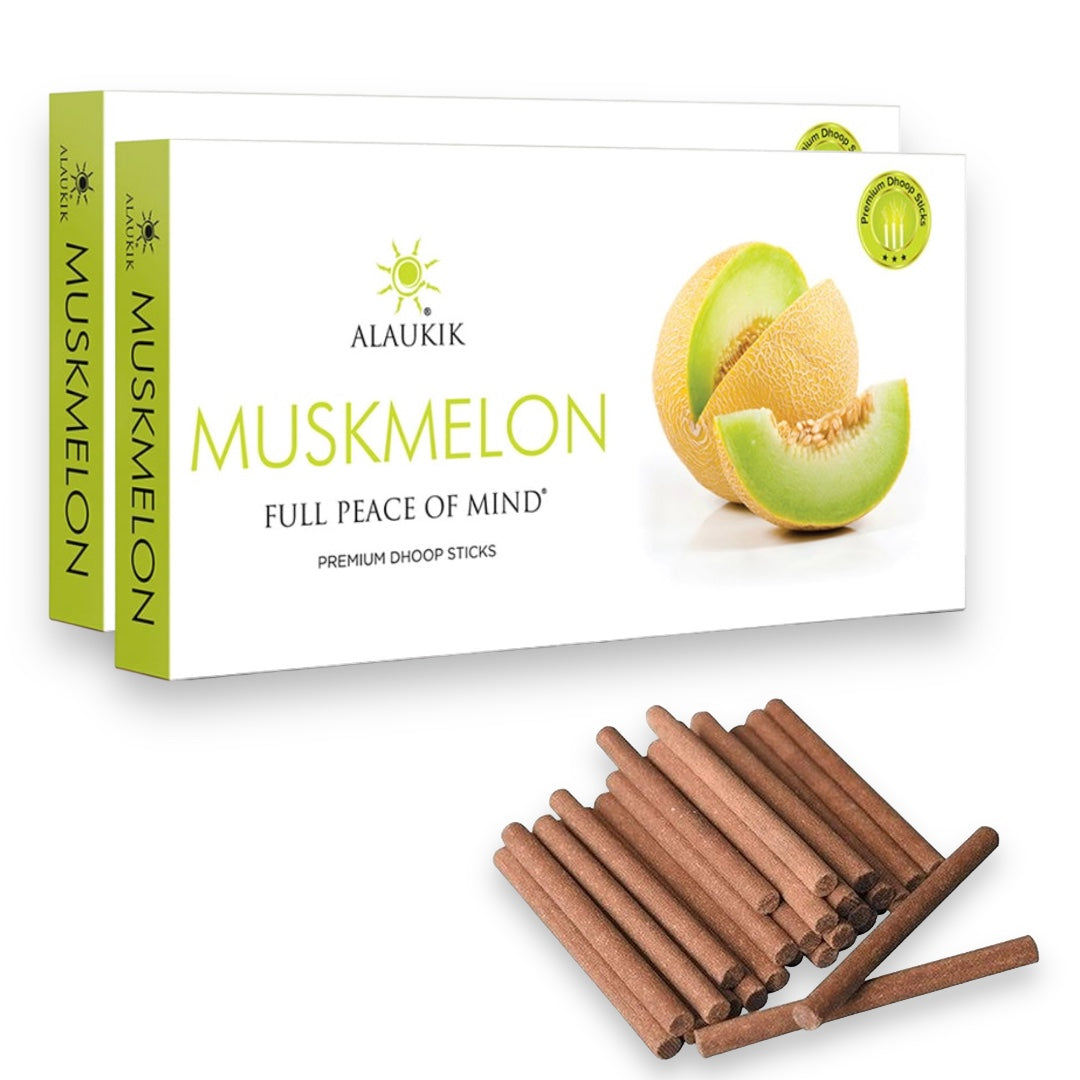 Incienso ALAUKIK Premium | Dhoop Sticks 100 g | Coleccion Dhoop | Porta Incienso Incluido