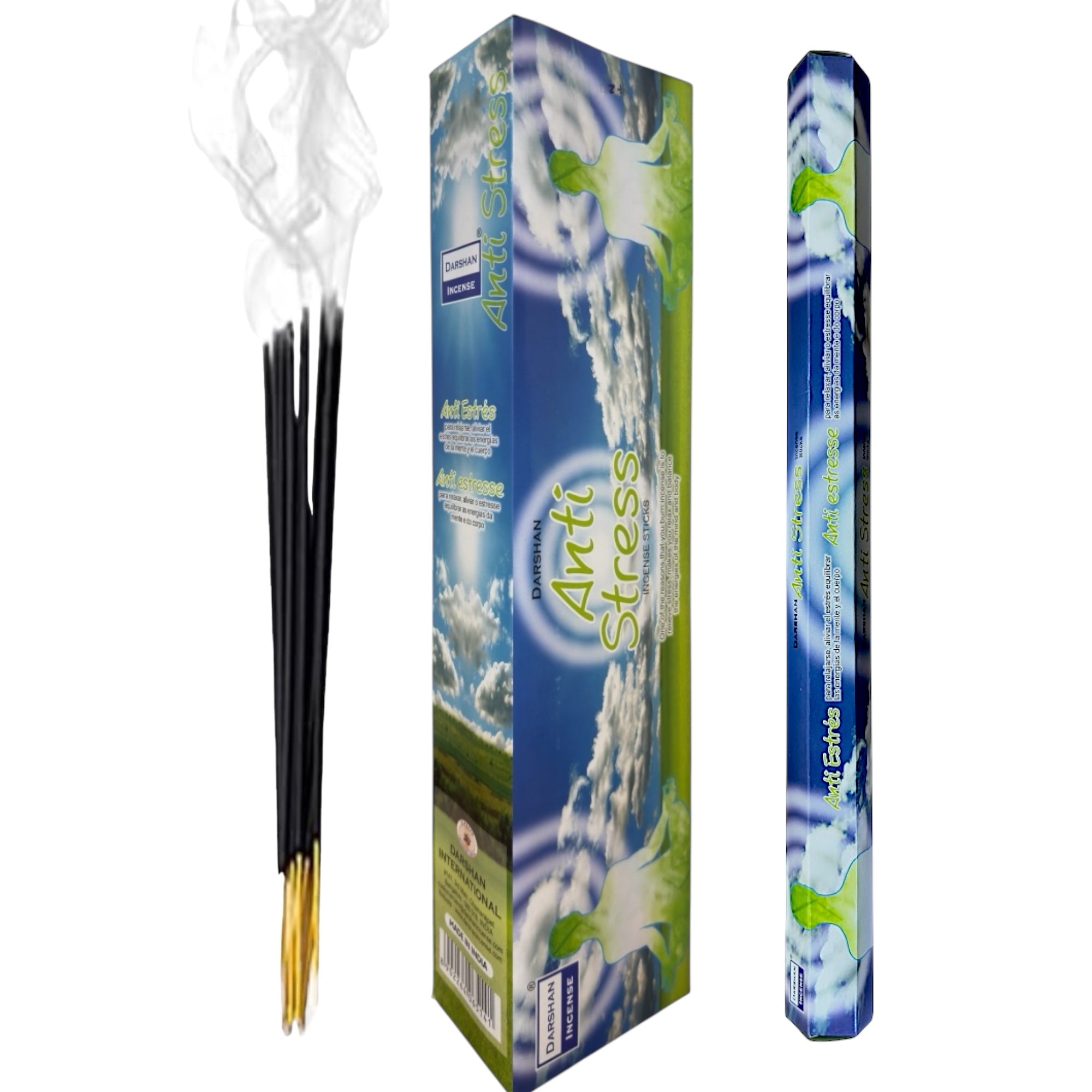 Incienso DARSHAN Jumbo | Varitas XL 16" | Portaincienso Incluido