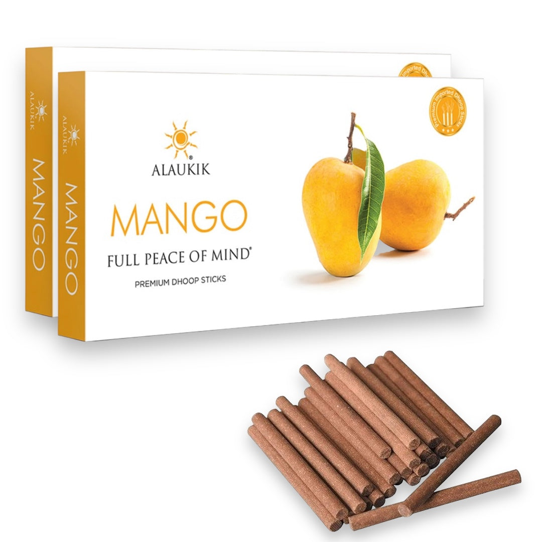 Incienso ALAUKIK Premium | Dhoop Sticks 100 g | Coleccion Dhoop | Porta Incienso Incluido