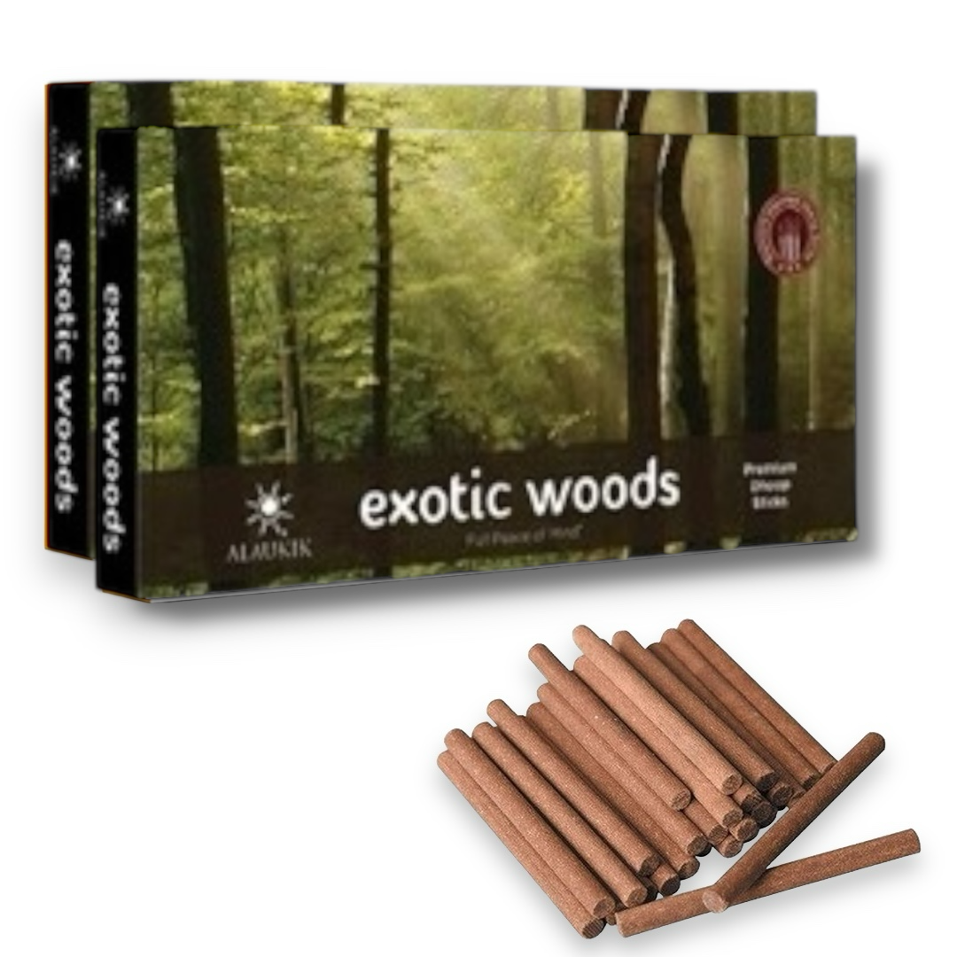Incienso ALAUKIK Premium | Dhoop Sticks 100 g | Coleccion Dhoop | Porta Incienso Incluido