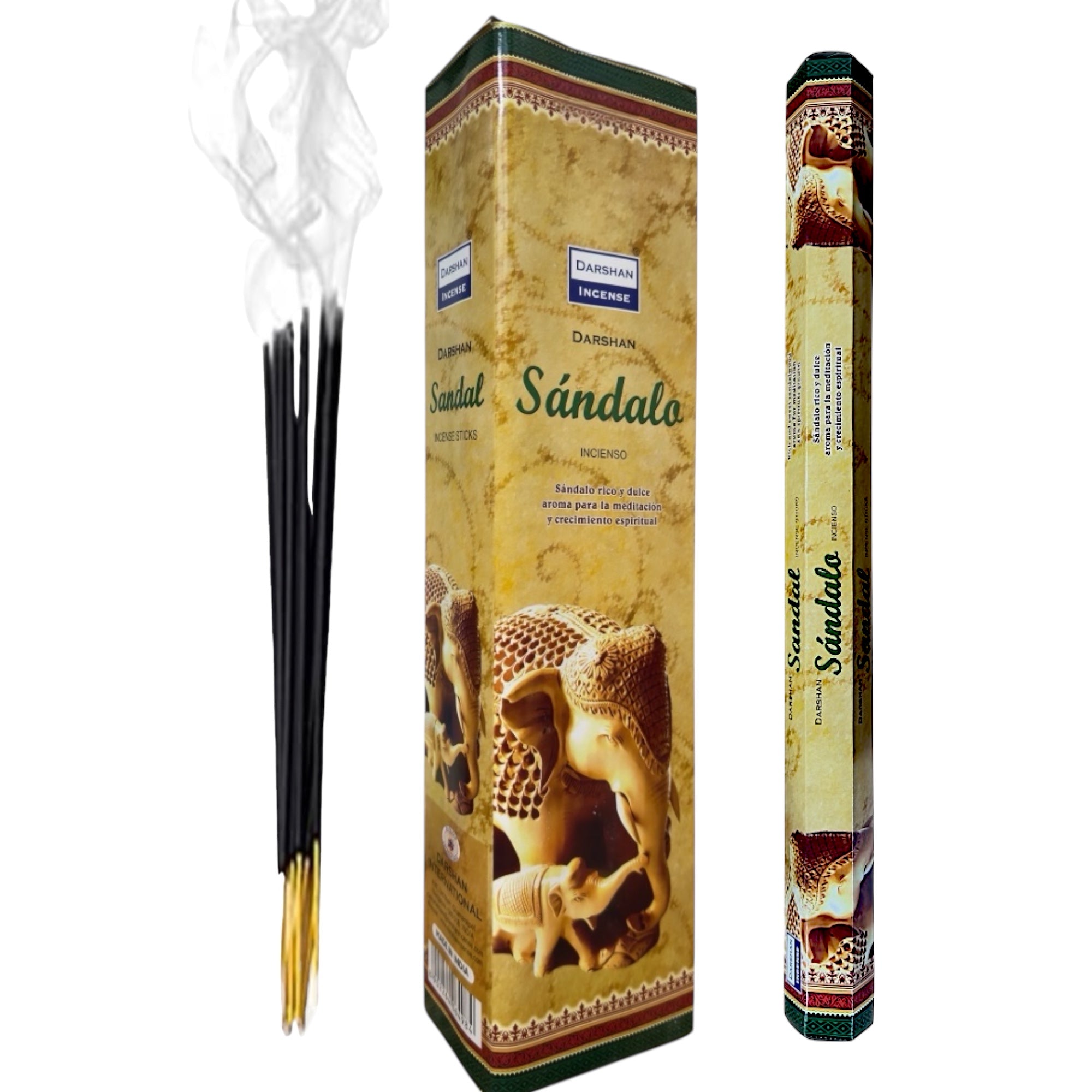 Incienso DARSHAN Jumbo | Varitas XL 16" | Portaincienso Incluido