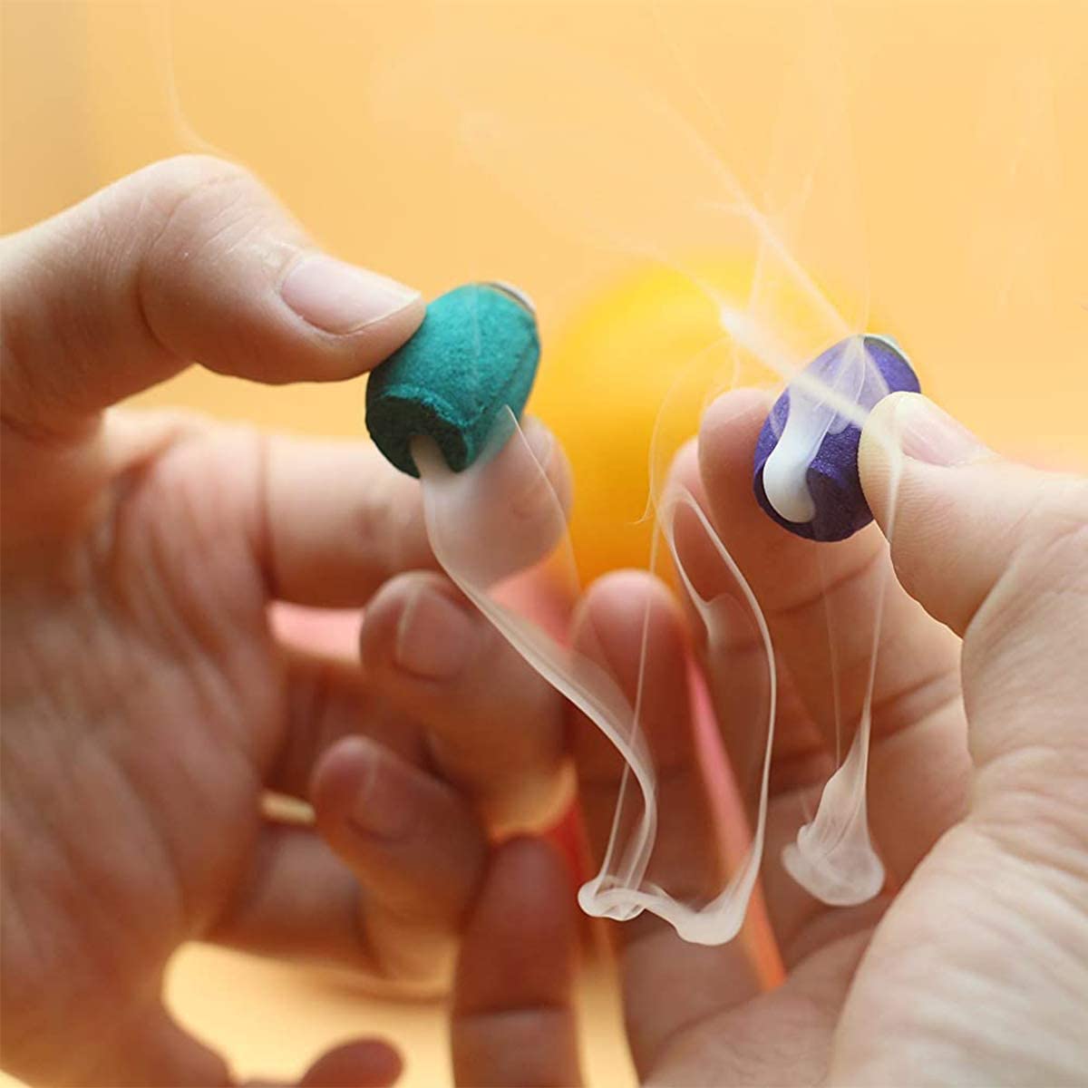 Incienso Conos de Cascada, Reflujo BADLA | Backflow de 2.7cm | Distintos Aromas Hechos a Mano en la India |